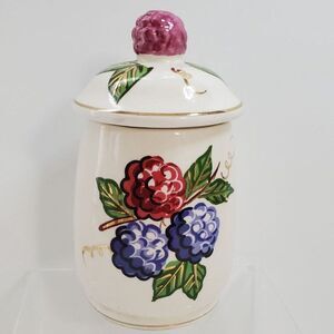 Pretty Jelly Jars from Knotts Berry Farms Porcelain~Vintage~